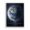 Stupell Industries Planet Earth Infographic Milk Way Outer Space Facts in White Frame Wall Art